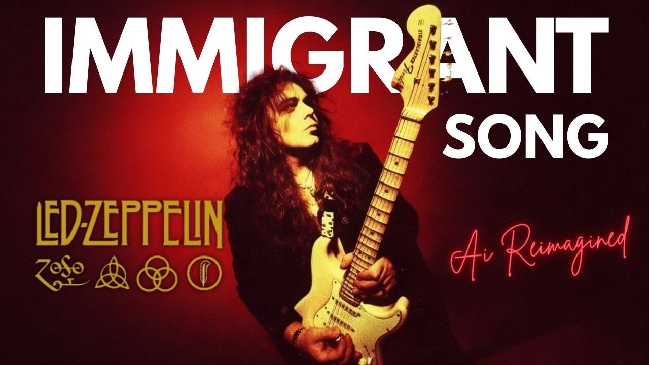 IMMIGRANT SONG – Yngwie Malmsteen Style | Ai Symphonic Shred | LED ZEPPELIN Reimagined