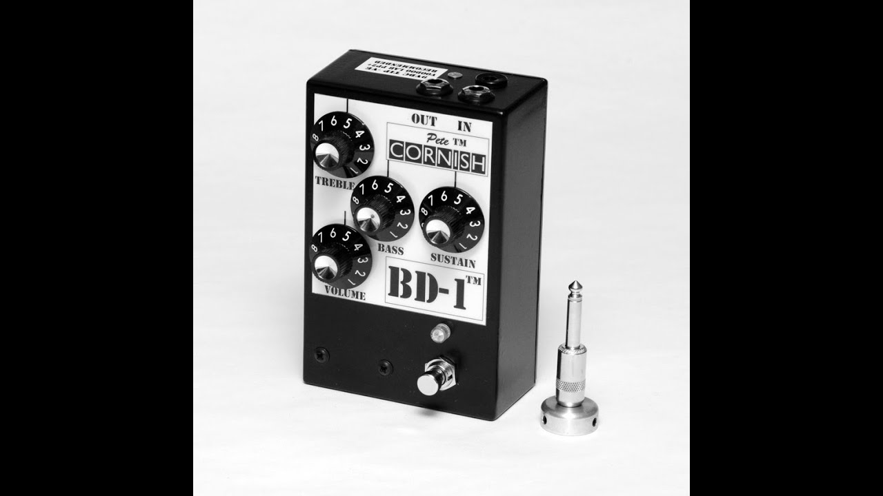 Pete Cornish BD-1 - Demo by Simon Gotthelf