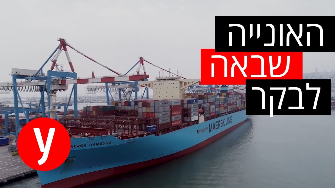 כמו 3 מגרשי כדורגל: צפו באונייה הגדולה ביותר שהגיעה לישראל