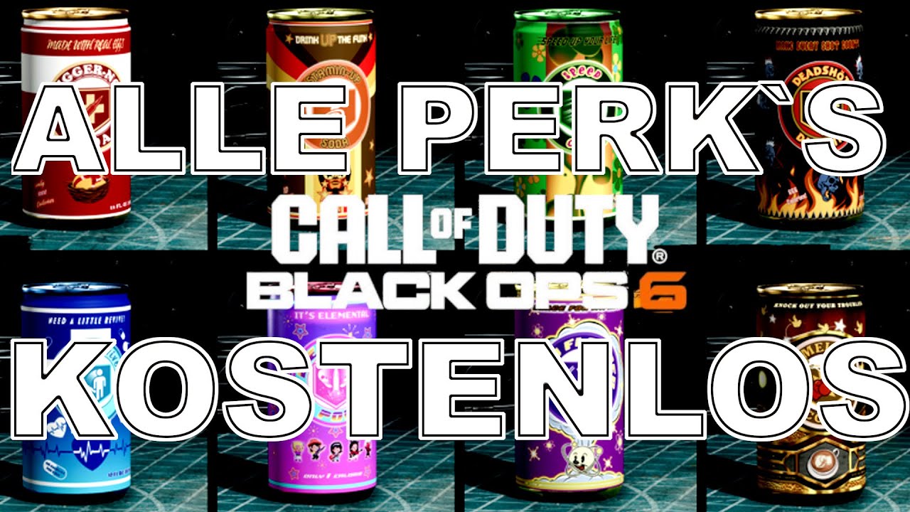 BO6 / ALLE PERKS AUF EINEN SCHLAG & V&Ouml;LLIG KOSTENLOS!!!