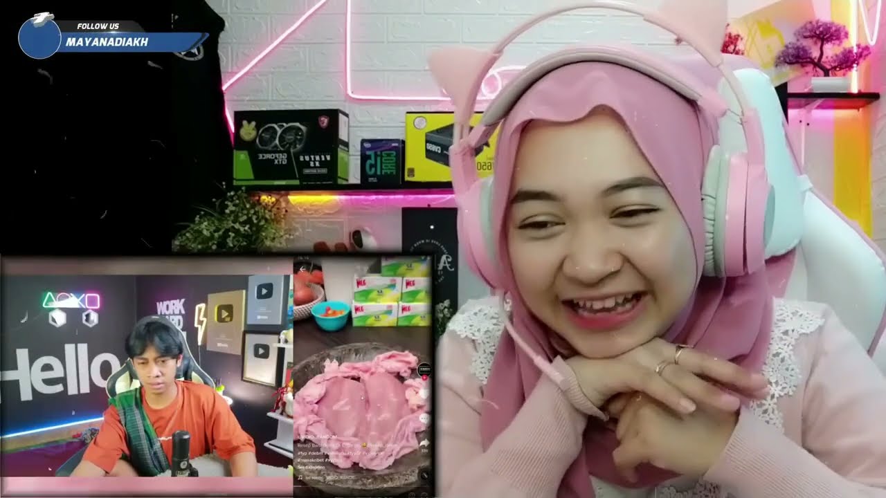KOMPILASI MAYA NADIA Reaction OZIIE TV RESEP DEBM || REACT ON REACT