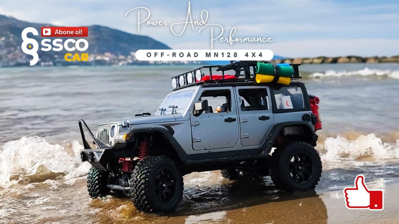 1/12 Scale Rc Off-Road Car  |  MN128 Jeep Rc Off Road | 4x4 Off Road Trail | Ssco Car