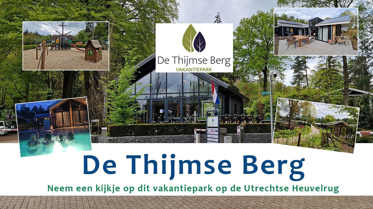 De Thijmse Berg vakantiepark bij Rhenen - Utrechtse Heuvelrug NL 4k