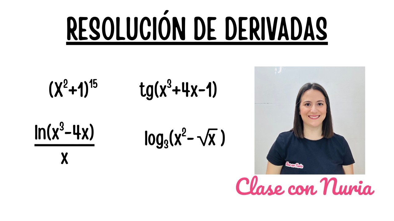 Derivadas. Resolución de derivadas