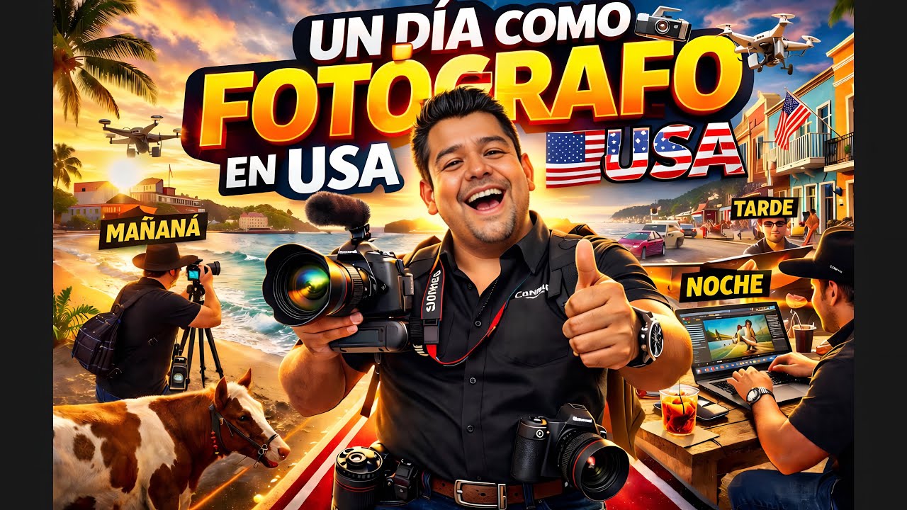 Desde este lado | Haciendo verdes 💵 como fotógrafo en 🇺🇸