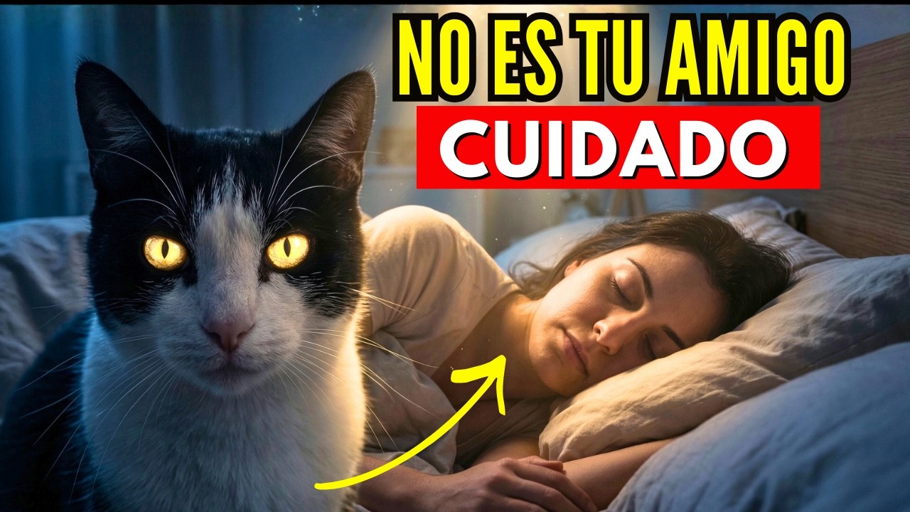 ATENCIÓN: Si tu GATO Hace ESTO de Noche, Está Protegiéndote de Algo que Tú No Ves