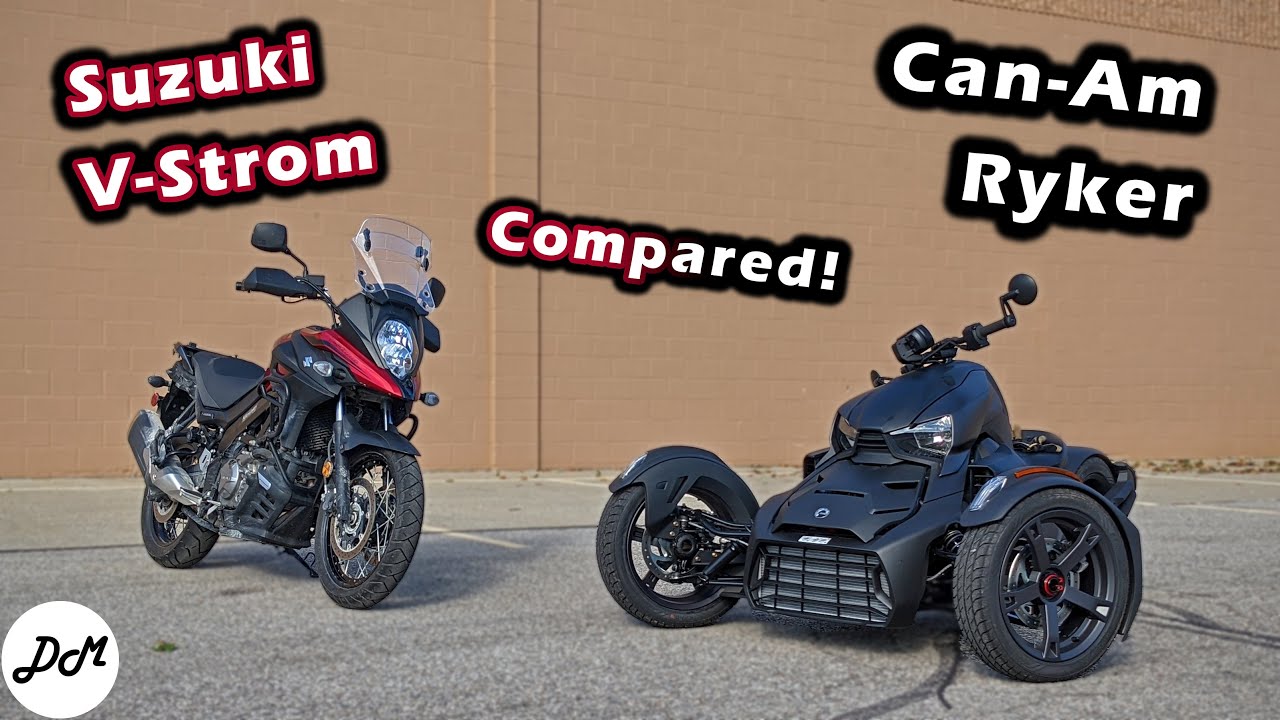 Ryker vs Motorcycle!