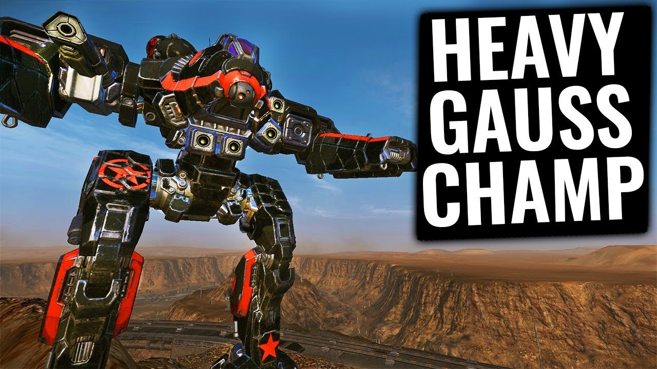 HEAVY GAUSS AND LASERS - Champion Build - German Mechgineering #23 - Mechwarrior Online 2019 MWO