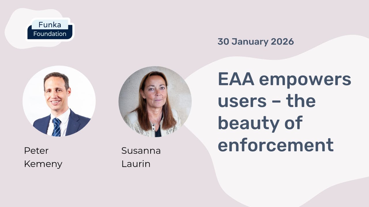 EAA empowers users – the beauty of enforcement 30 January 2026
