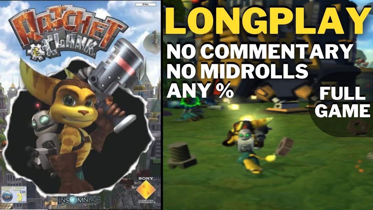 Ratchet and Clank 1 Longplay - FULL GAME WALKTHROUGH | 2002 | PS2 | No commentary