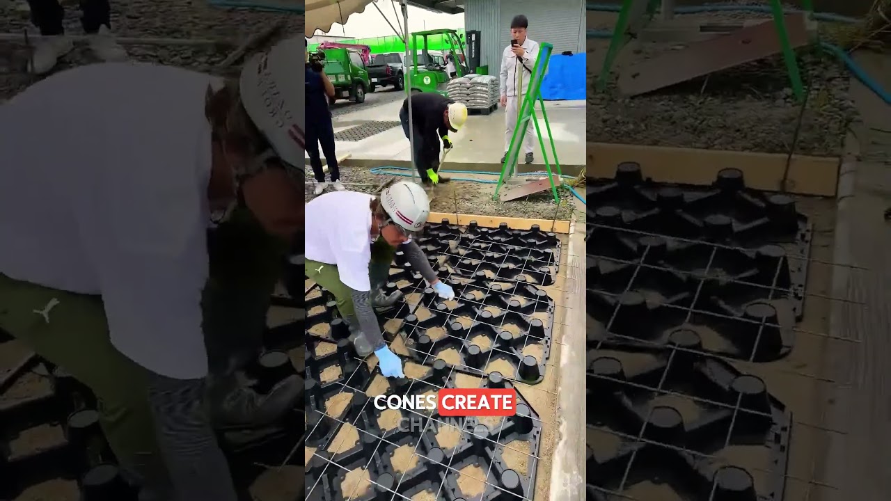 Dlaczego japońskie drogi mają dziury w świeżym betonie