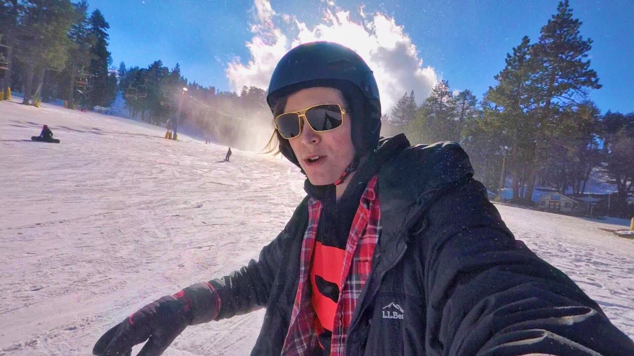 CALIFORNIA SNOW IS WEIRD!