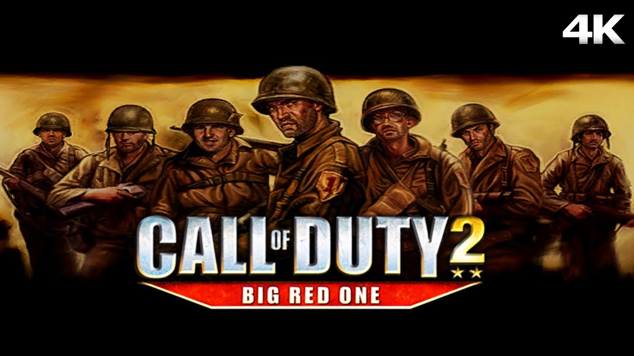 CALL OF DUTY 2: BIG RED ONE All Cutscenes (Full Game Movie) 4K 60FPS Ultra HD