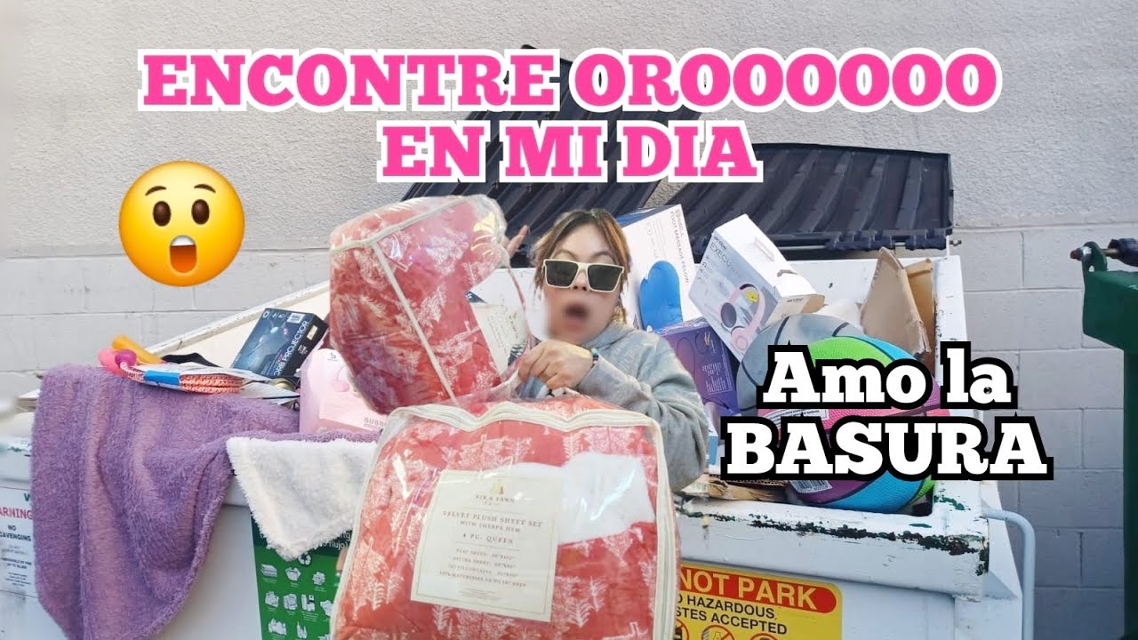 Encontre colchas en la basura o sabanas . ropa en paquete y muchas cosas nuevas #usa #entertainment