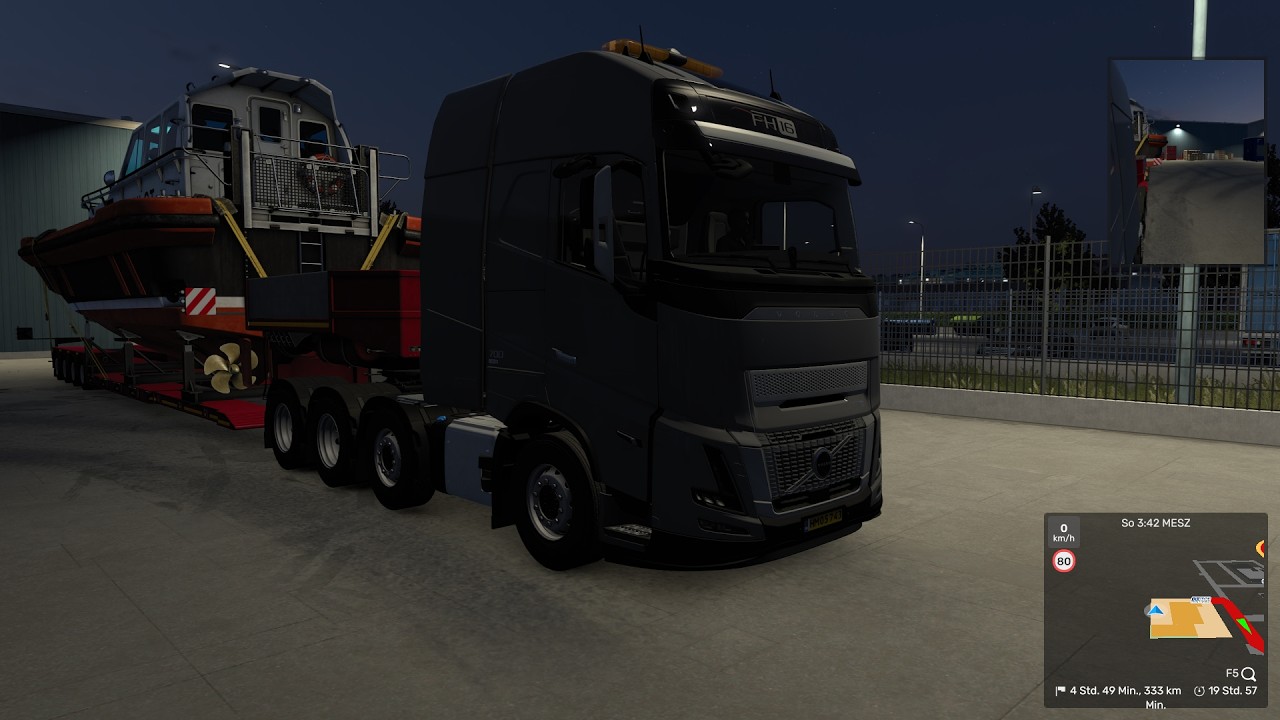 ETS 2 / Lotsenboot von Odense (DK) nach Hirtshals (DK)