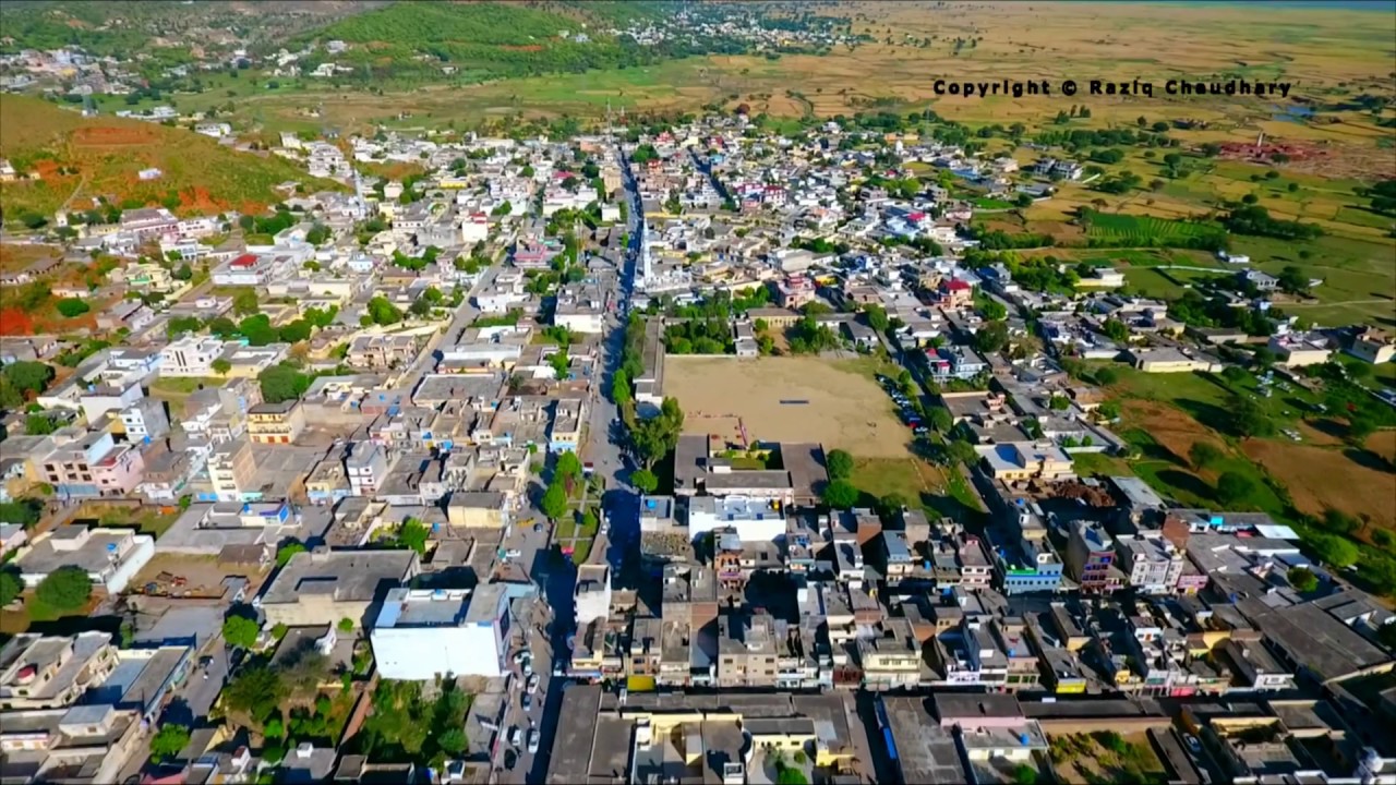 Dadyal Azad Kashmir (Pakistan) Drone Video March 2017