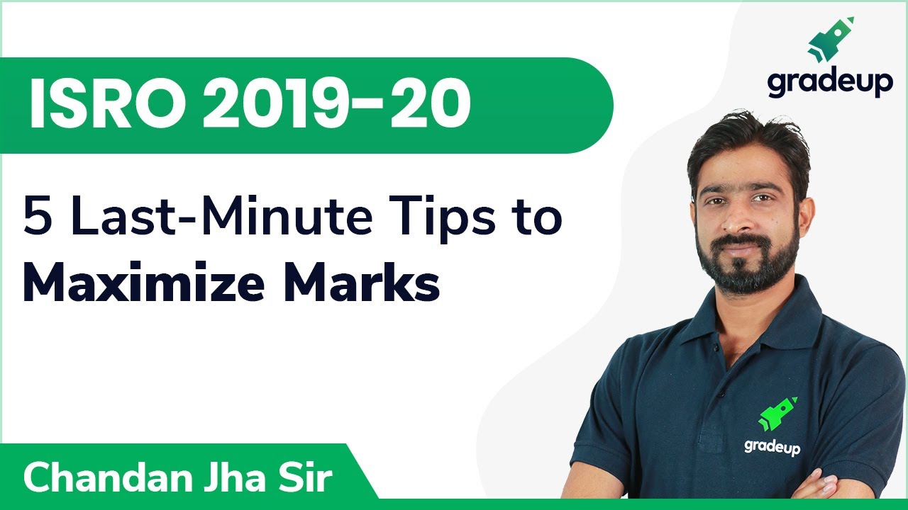 5 Tips to Maximize Marks in ISRO EC 2020 Exam | Do's & Don'ts for ISRO SC 2019-20 | Gradeup