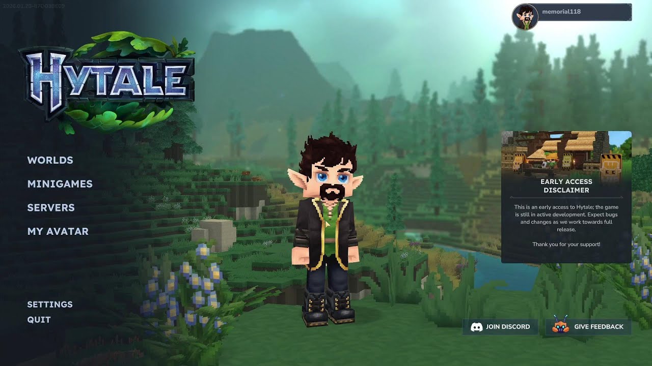 Hytale - Let's Play - Episode 1: Everything starts with a Beginning