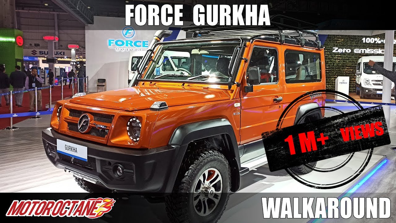 Force Gurkha BS6 | Auto Expo 2020 | Hindi | Motoroctane