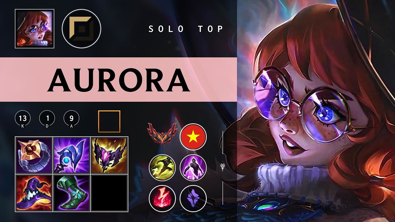 Aurora Top vs Varus - VN Grandmaster Patch 26.03