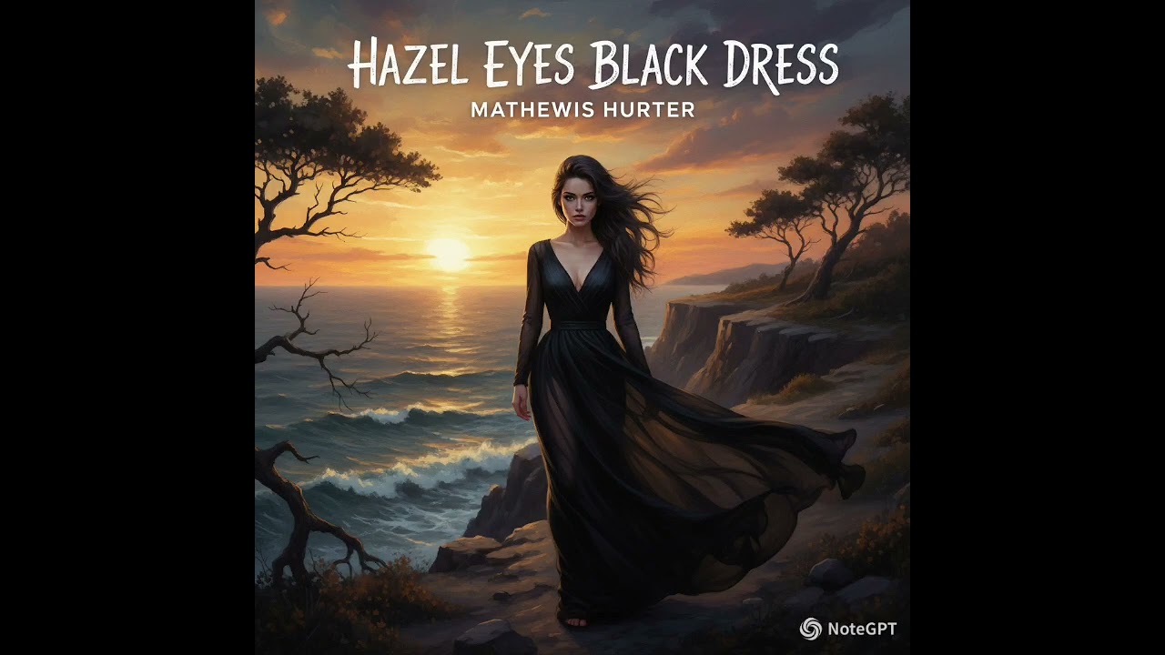 Hazel eyes black dress 