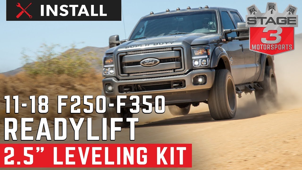 Комплект для выравнивания подвески ReadyLIFT 2,5 дюйма для моделей F250 и F350 4WD 2011–2018 с ус...