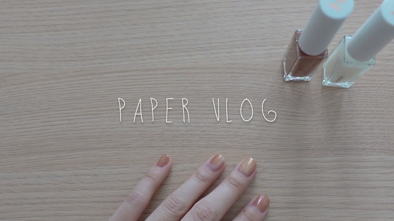 VLOG_ 직장인 브이로그 / 힌스 네일 바르기 / 새로산 접시 소개_목련상점 / 출근룩, 직장인 데일리룩_아모멘토, 유노이아, 코스, 꼼데가르송