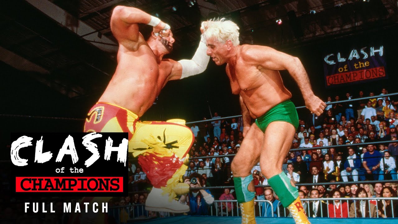 FULL MATCH: Hulk Hogan & Randy Savage vs. Ric Flair & The Giant: WCW Clash of the Champions XXXII