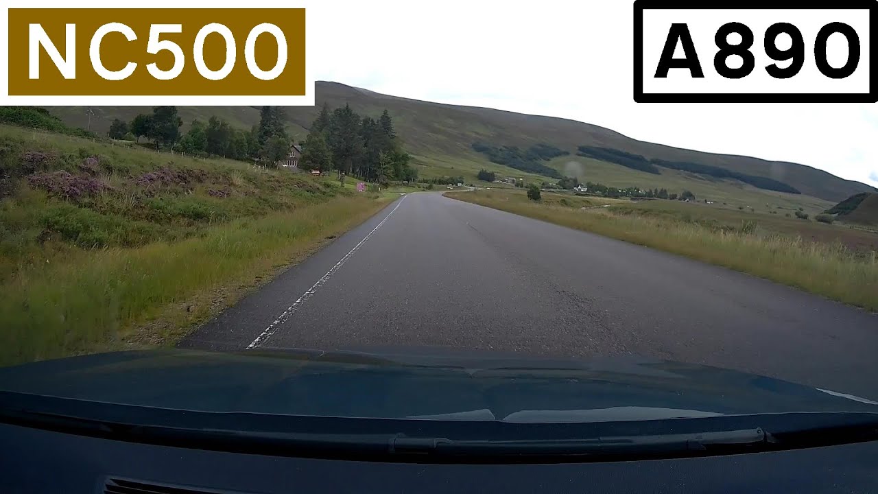 North Coast 500: A890 - Strathcarron (A896) to Achnasheen (A832)