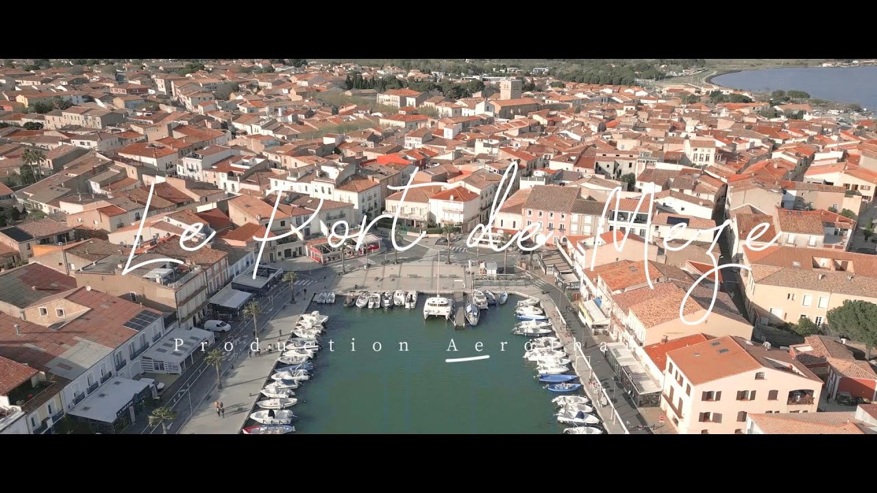 Retour au Calme : Le Port de M&egrave;ze sous le Soleil vu par Aerothau