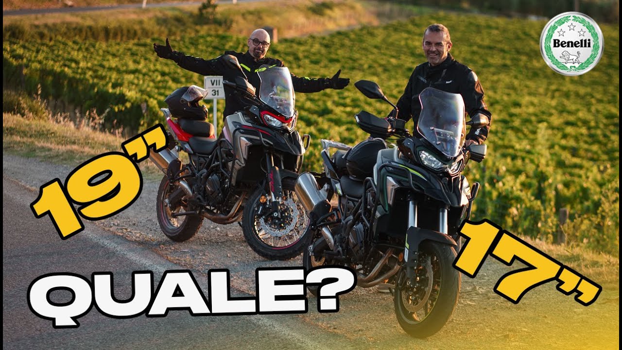 Benelli TRK 702 vs TRK 702X, è MEGLIO col 17? 🤔