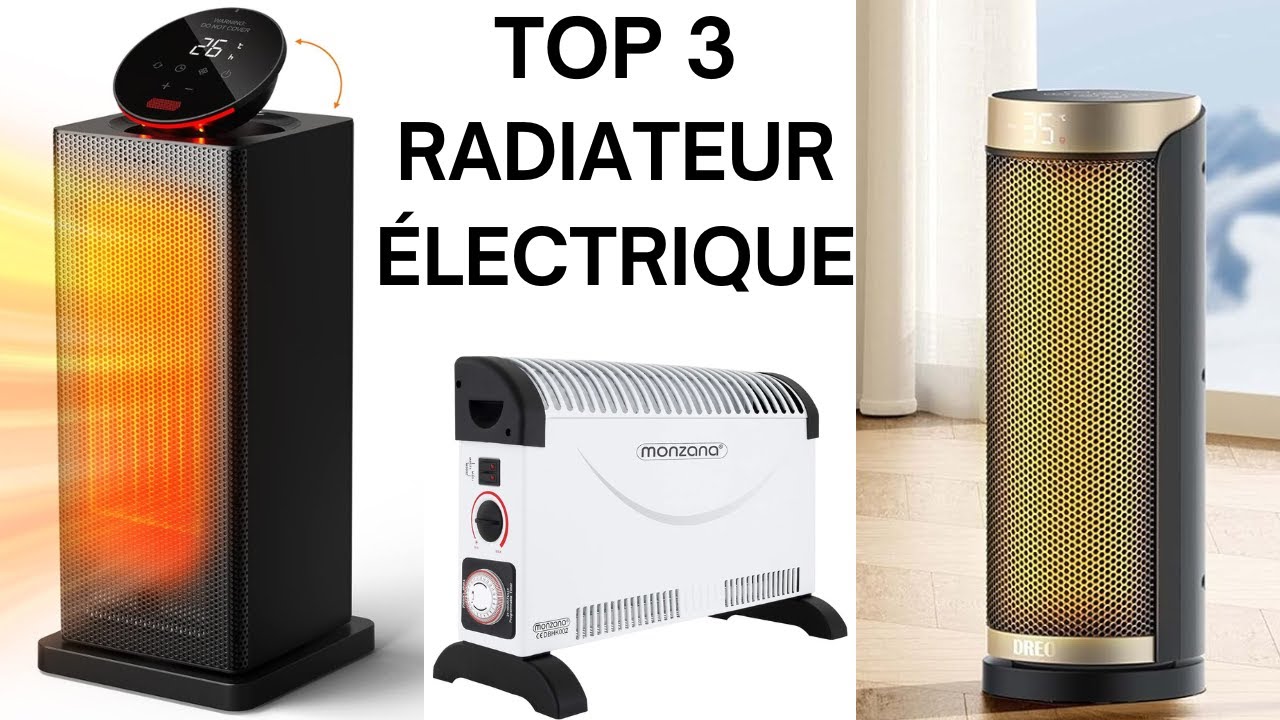 TOP 3 : Meilleur Radiateur Électrique d'Appoint 2024
