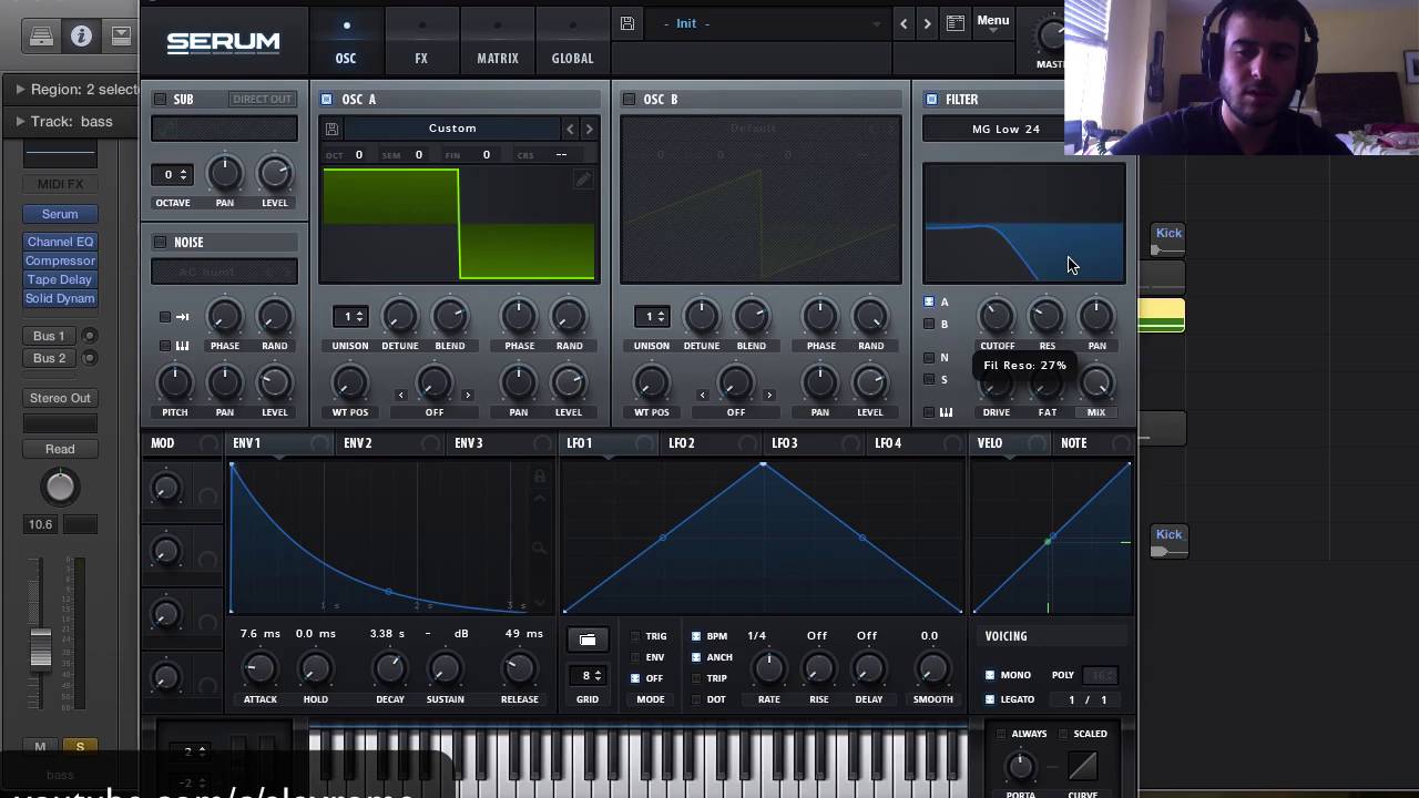 808 Quick Tip for Fatter 808's [Alex Rome]