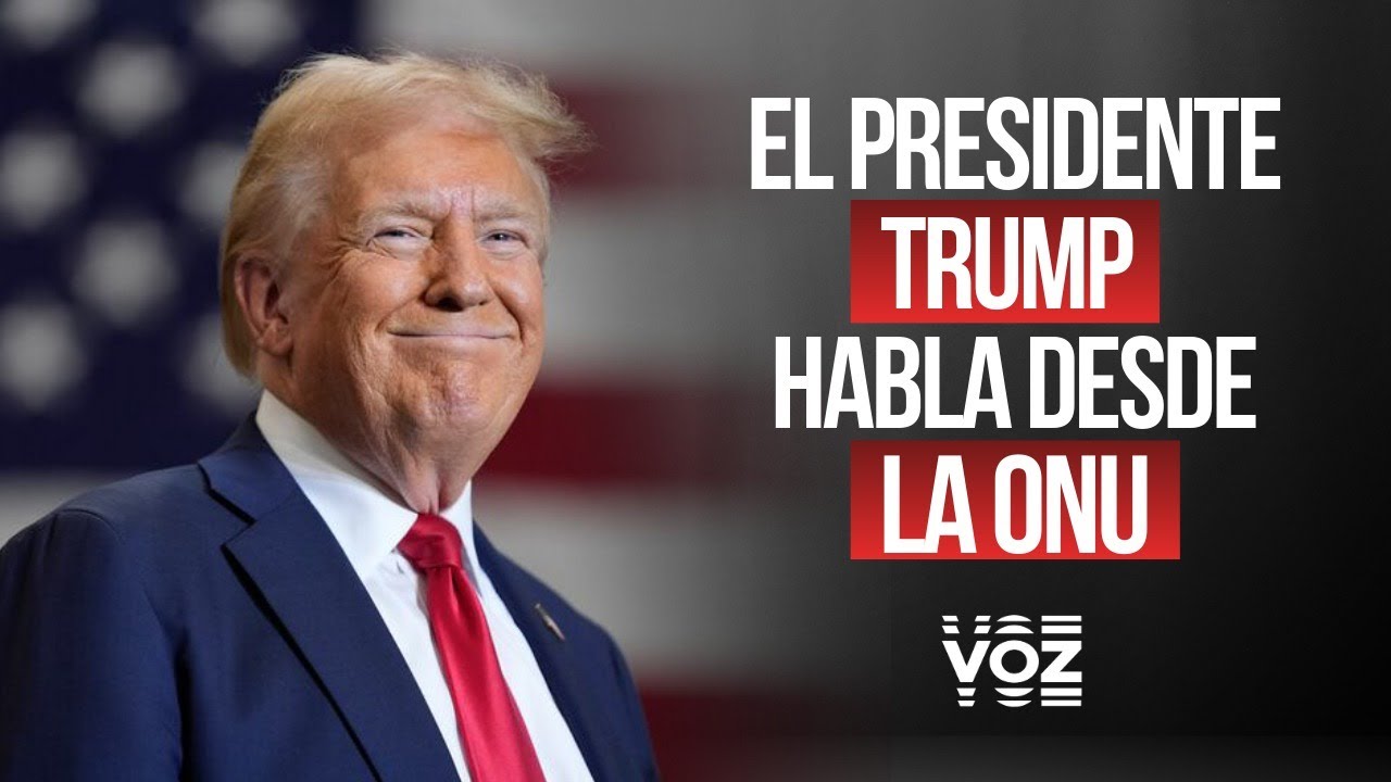 🔴 📺  EN VIVO: Declaraciones del Presidente Trump desde la ONU (En español)