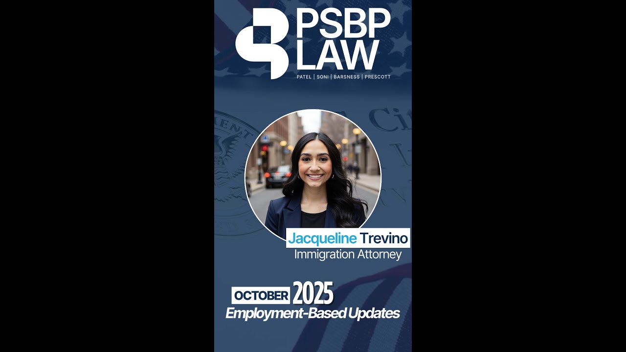 October 2025 Visa Bulletin Explained | EB1–EB5 Updates with Attorney Jacqueline Trevino