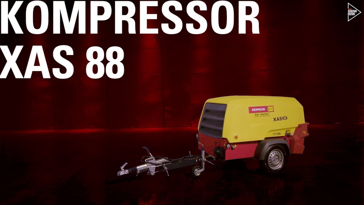 Bedienungsanleitung Kompressor XAS 88 – Zeppelin Rental SHOW HOW