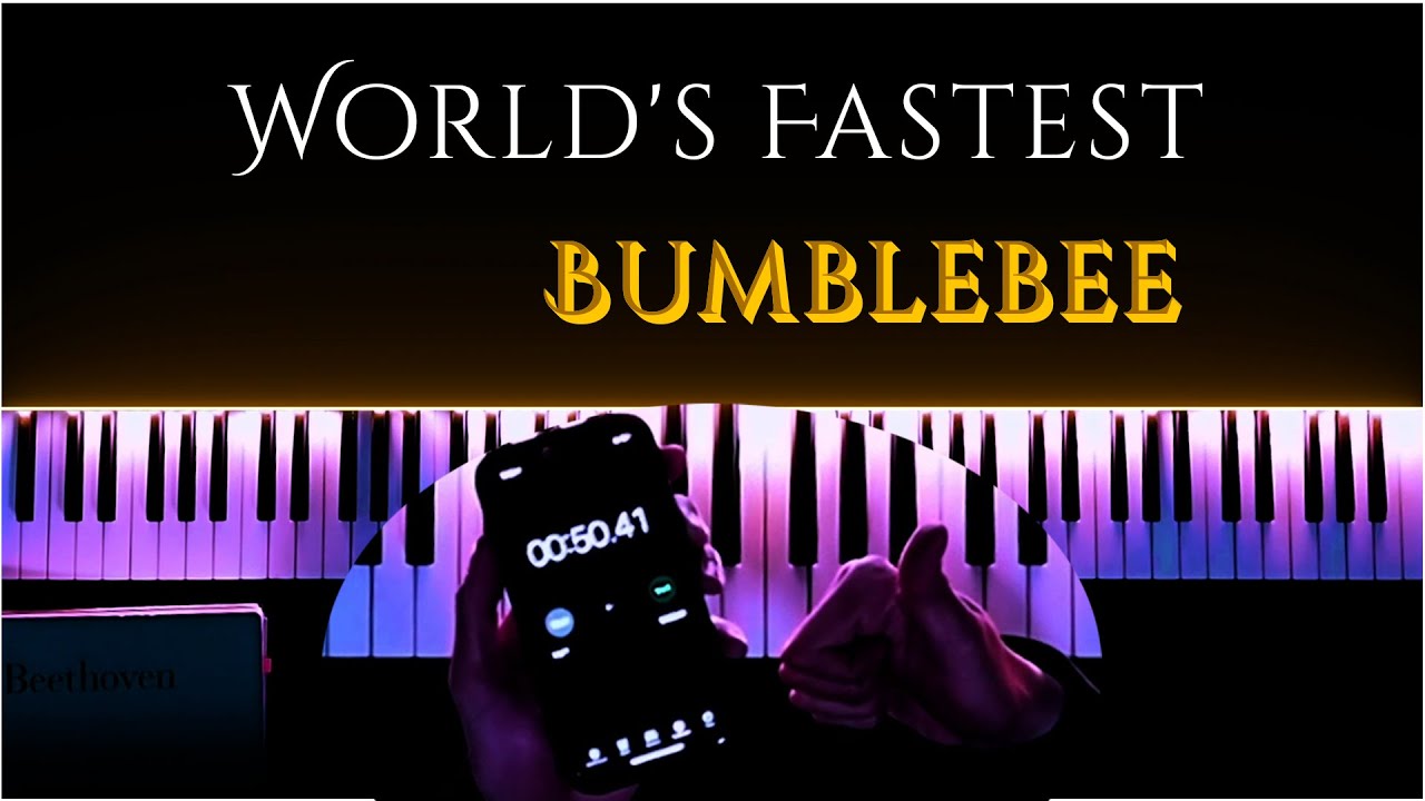 Faster than Guinness World Record - Flight of the Bumblebee