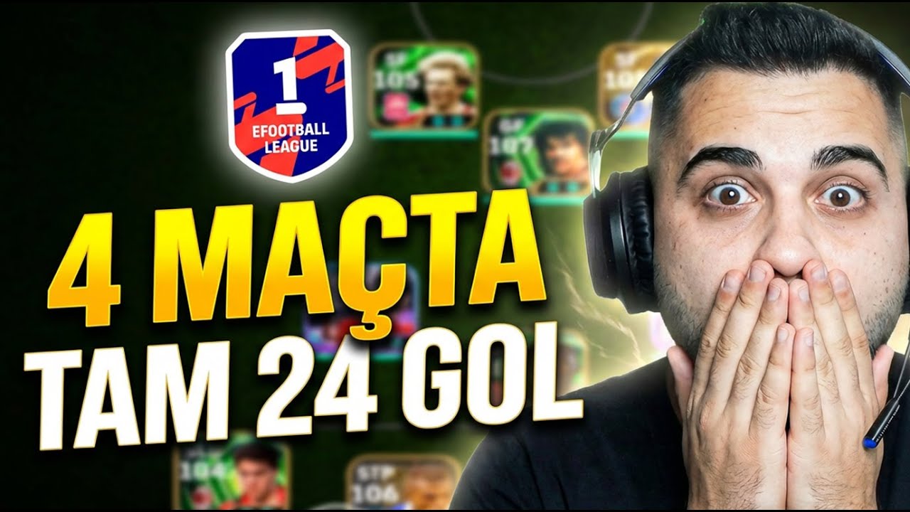 4 MAÇTA TAM 24 GOL! 😱 YENİ SEZONA ÇOK HIZLI BAŞLADIK! eFootball Mobile 2026