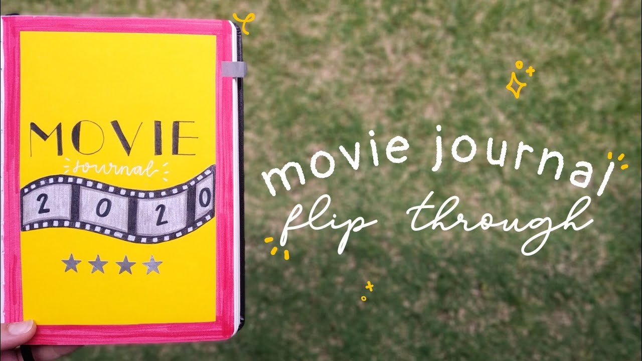 movie journal flip through 🎞 ‘19 mediados ‘20