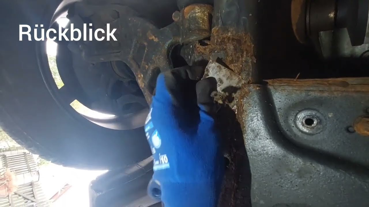 VW T5 Konservierung mit Dinitrol ML, Wachs und Fluid Film - Nachkontrolle nach 1 Winter