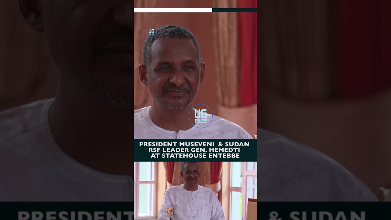 Gen. Museveni & Gen. Hemedti Of RSF Sudan Meet