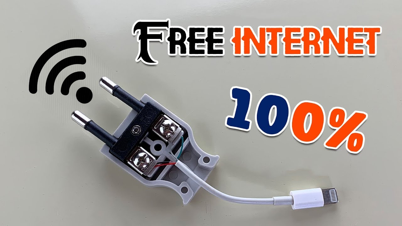 100% Working Free internet 2019  - How To Get Free internet at home