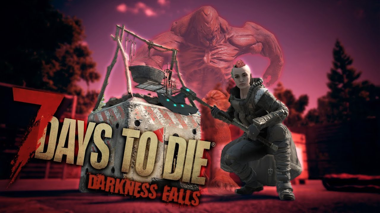 【7DTDMOD】難易度狂気を超えた”ザ・ダークネス”で始める最高のゾンビサバイバル「7DTD ダークネスフォールス V1」実況プレイ #1