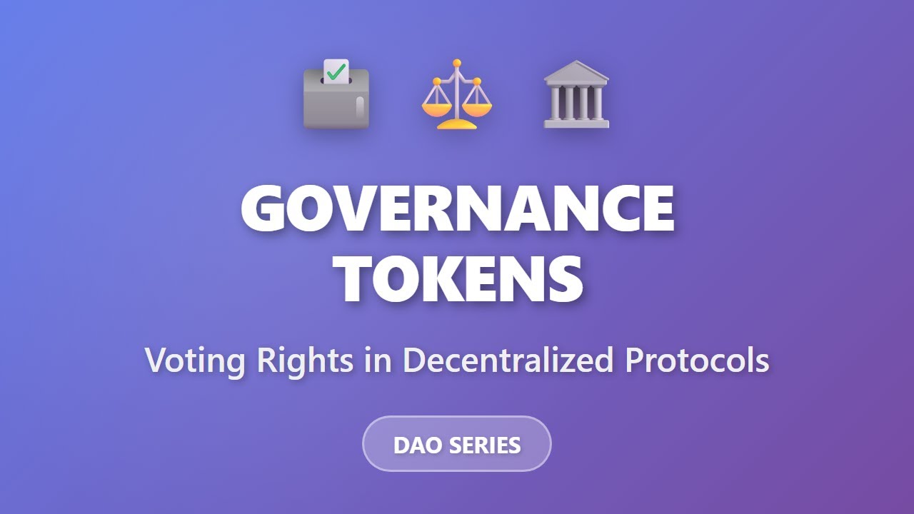 Governance Tokens Explained: Voting Rights in Decentralized Protocols | DAO Series