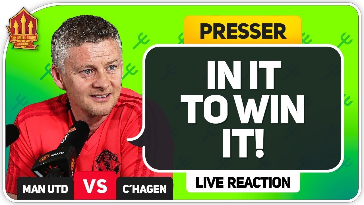Solskjaer Press Conference Reaction! Manchester United vs FC Copenhagen