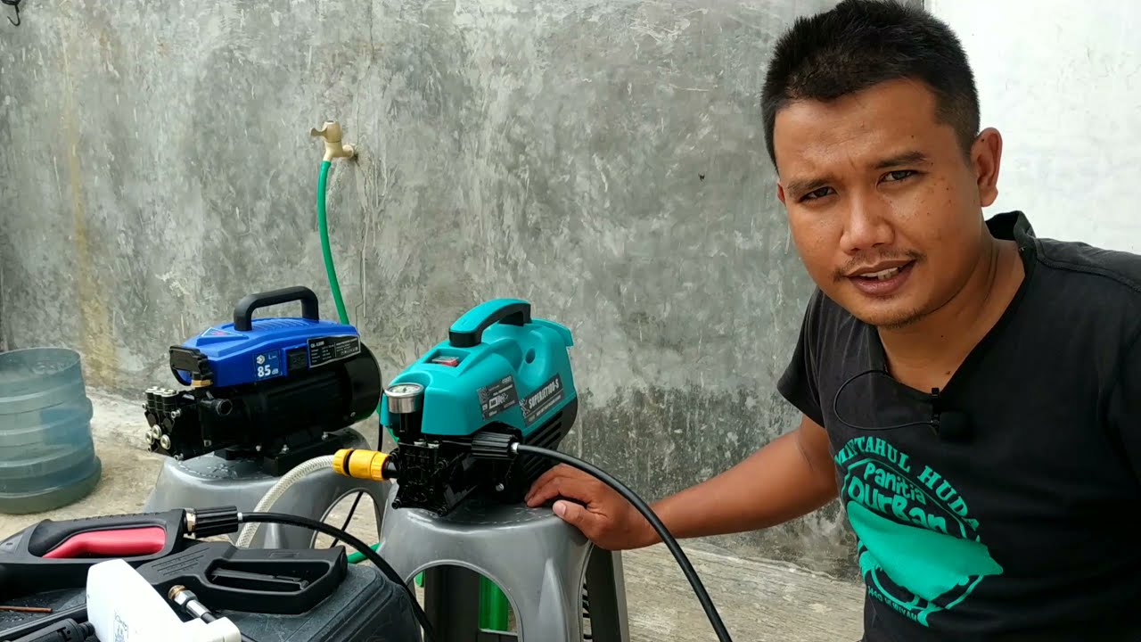 PEMBUKTIAN DAYA / WATT - JET CLEANER ORION SUPERJET 100S DAN H&L QL 1200 | High Pressure Washer