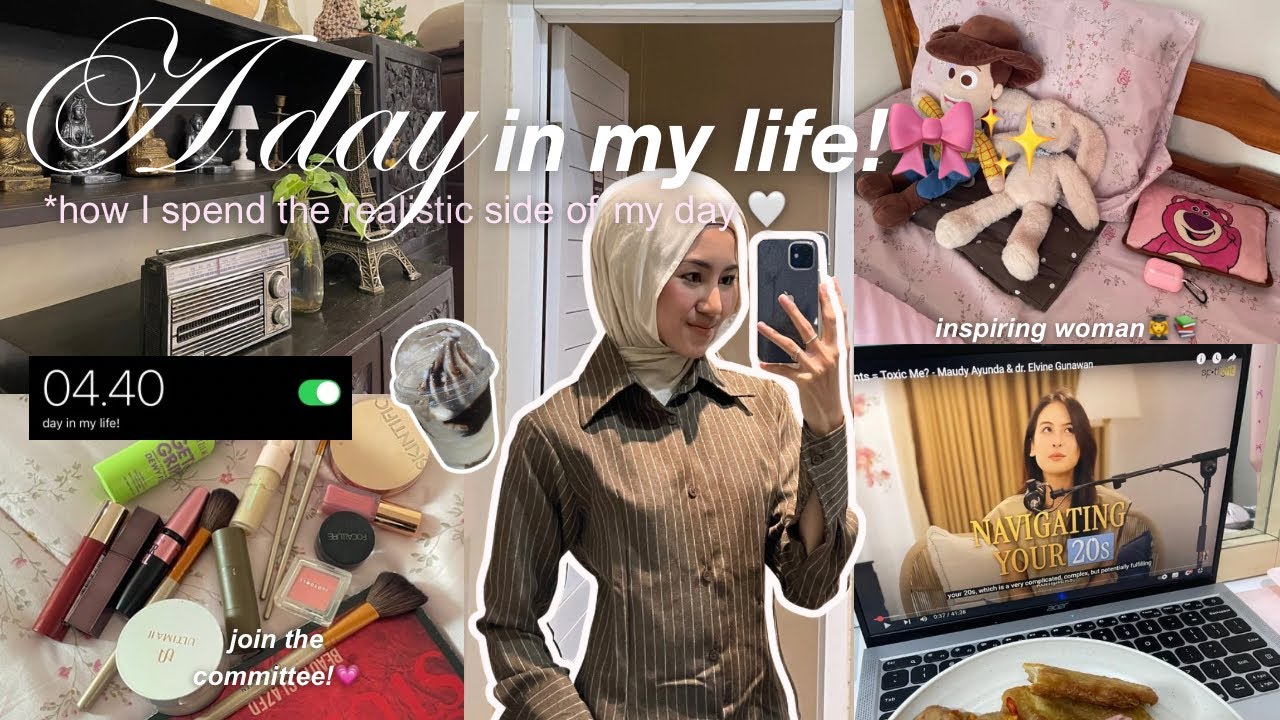 A Day in My Life 💌 | Realistic Student Vlog 🎀 join the commite, KAI, malioboro, inspiring woman