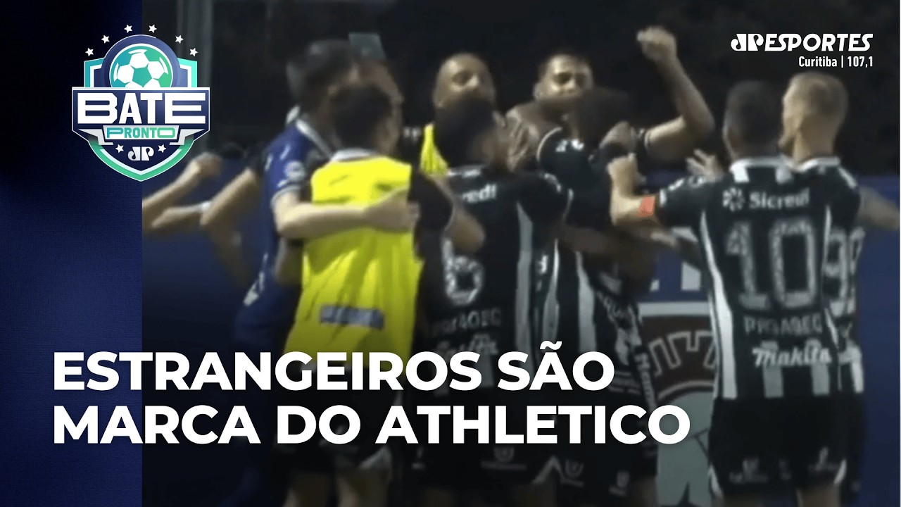 Estrangeiros são marca do Athletico