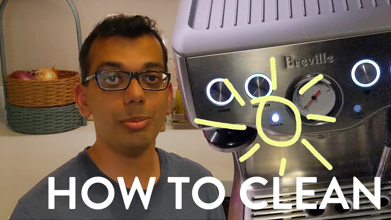 Clean Me Light on Breville Infuser | Why backflush?