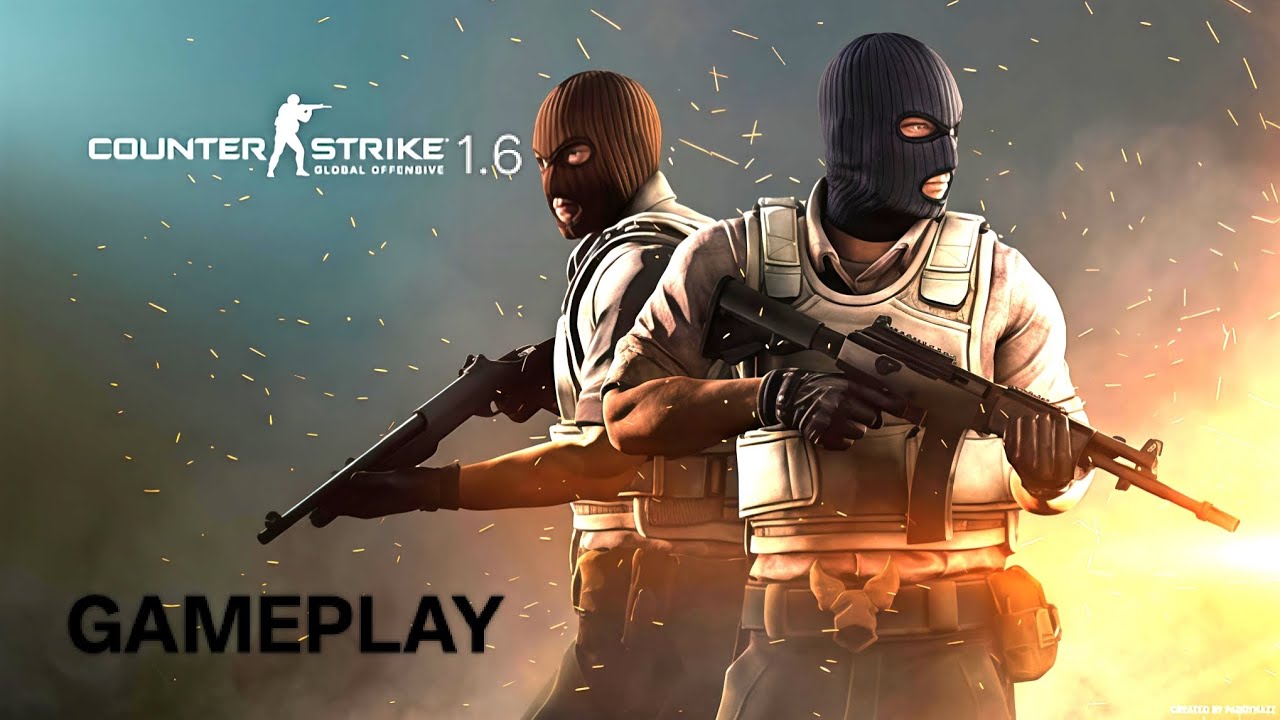 COUNTER STRIKE 1.6 GAMEPLAY 